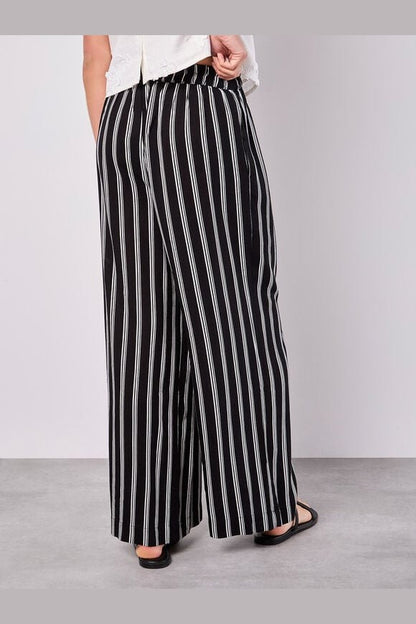 APRICOT Stripe Wide Leg Trouser 950009