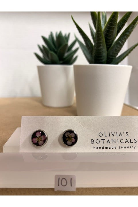 OLIVIA'S BOTANICALS Earrings Circle Studs