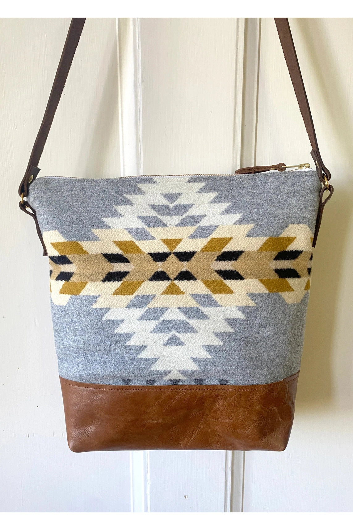 GRACE DESIGN Brooklyn Crossbody-Pendleton Fabric