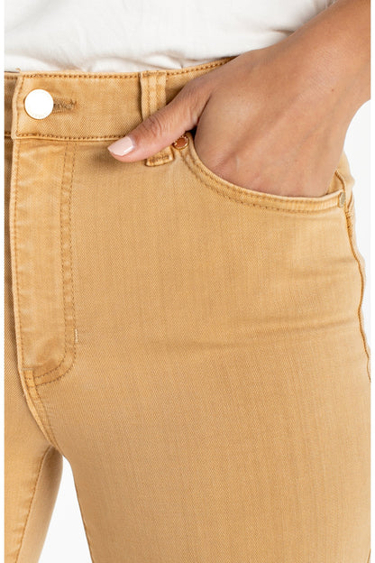 LIVERPOOL Hannah Crop Flare Hugger LM4738WF