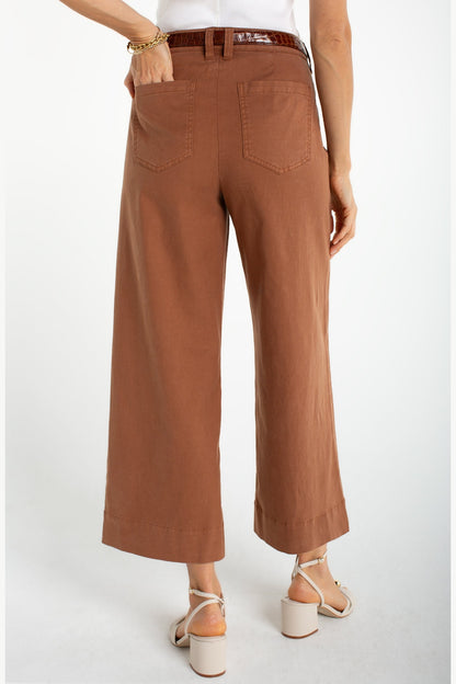 LIVERPOOL High Rise Crop Wide Leg LM7B05FS03