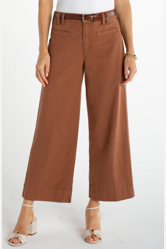 LIVERPOOL High Rise Crop Wide Leg LM7B05FS03