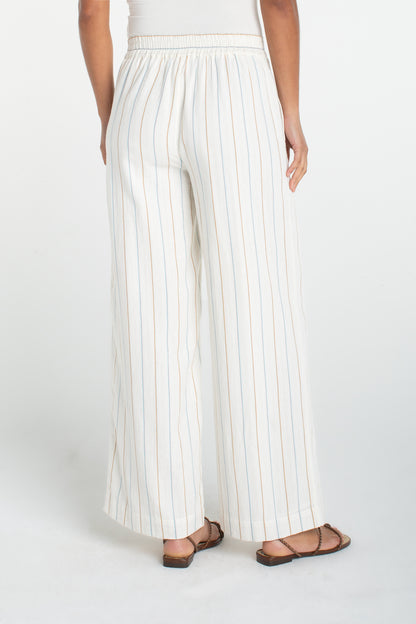 LIVERPOOL Pull On Wide Leg Woven Pant LM7B18EE61