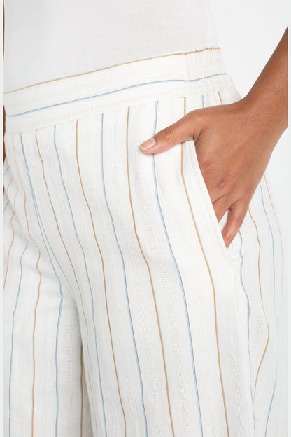 LIVERPOOL Pull On Wide Leg Woven Pant LM7B18EE61