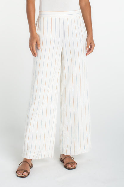 LIVERPOOL Pull On Wide Leg Woven Pant LM7B18EE61