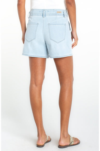 LIVERPOOL Carthay Tie Front Short LM9395SSL