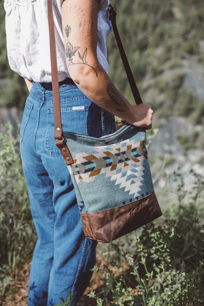 GRACE DESIGN Brooklyn Crossbody-Pendleton Fabric