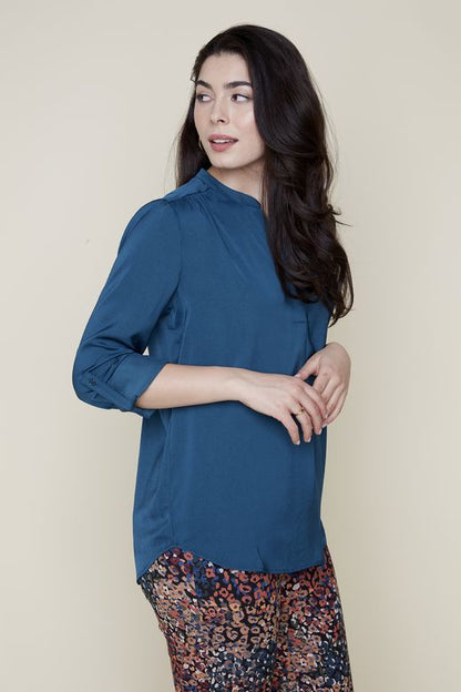 RENUAR Woven Blouse R5084