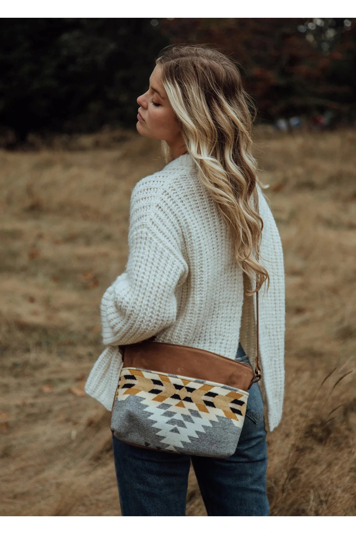 GRACE DESIGN Tofino Crossbody-Pendleton Fabric