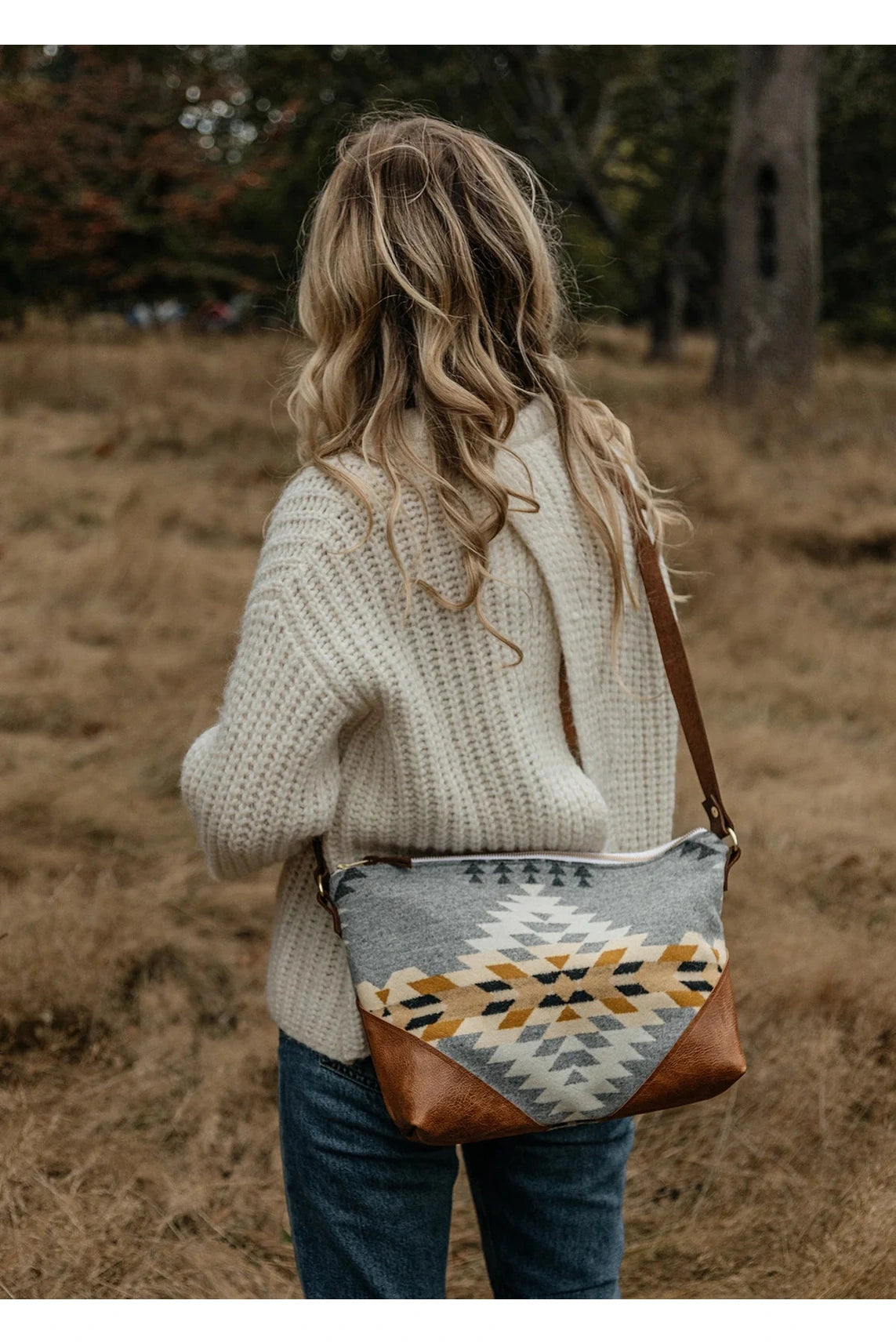 GRACE DESIGN Willow Crossbody-Pendleton Fabric