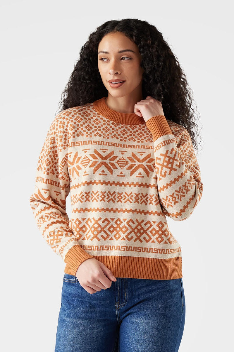SMARTWOOL Women's Edgewood Heritage Crew Sweater SW002951