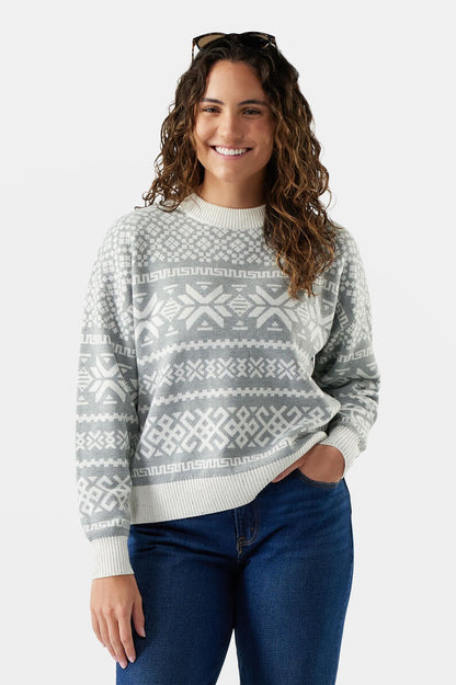 SMARTWOOL Women's Edgewood Heritage Crew Sweater SW002951