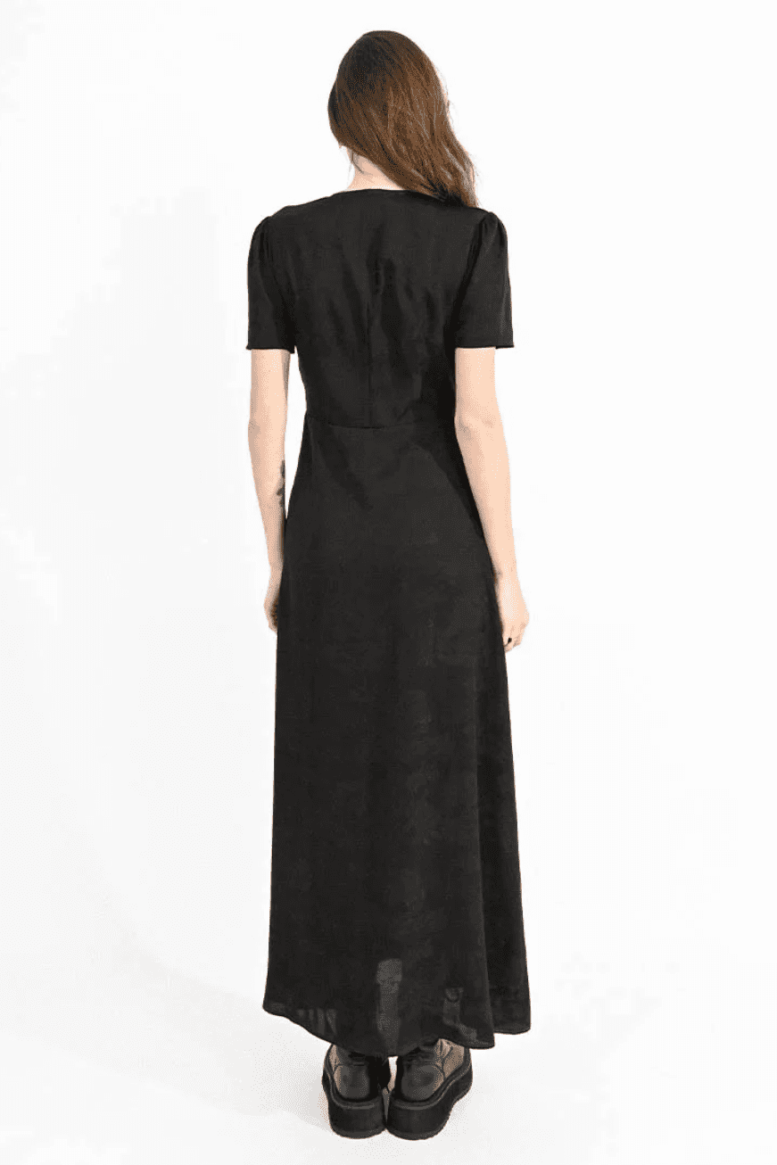 MOLLY BRACKEN TWR106BN23 Long Black Dress *Final Sale*