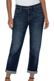 LIVERPOOL Keeper Boyfriend Roll Cuff Jean