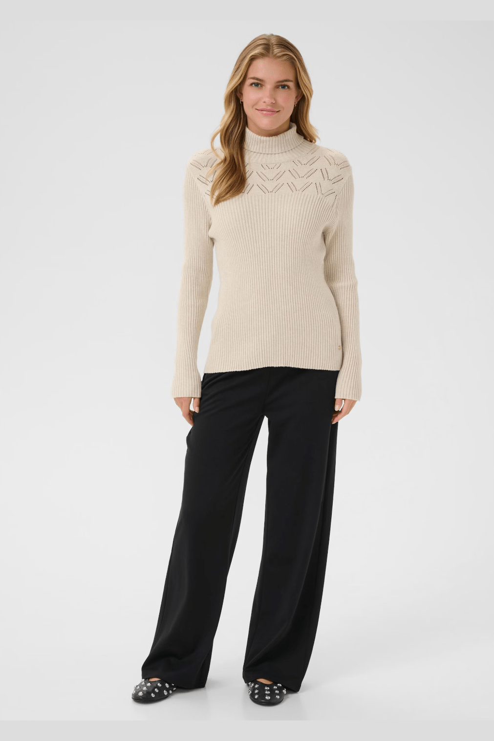 CREAM Dela Rollneck Pullover