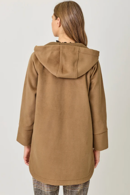 MYSTREE Hoodie Zip-Up Coat 61129