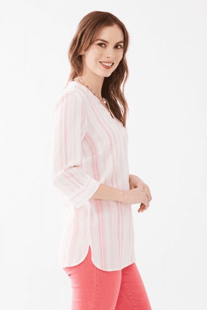 FDJ Striped Popover Tunic  7303887