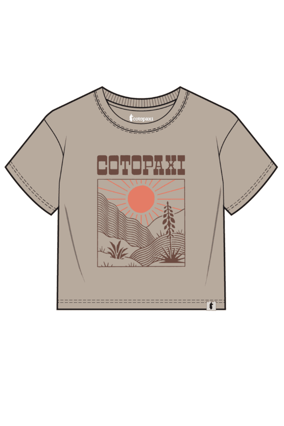 COTOPAXI Organic Crop T-shirt