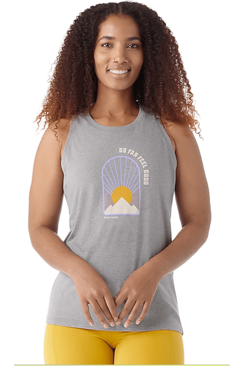 SMARTWOOL Women's Morning View Graphic Tank SW002387