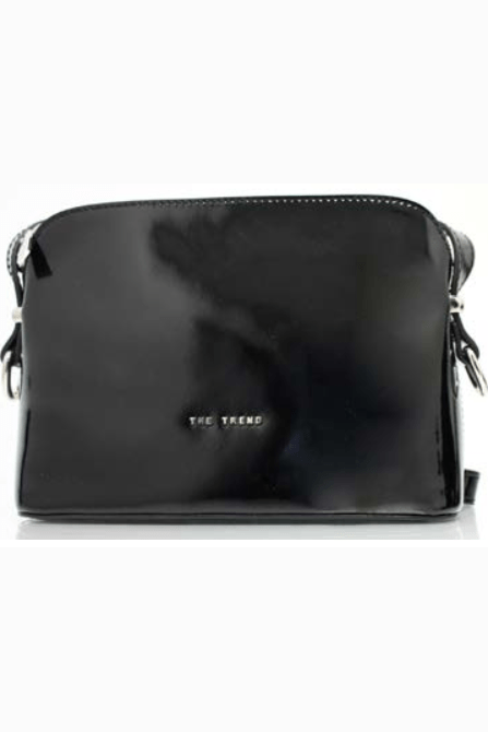 THE TREND 1770006 Roma Patent Leather Bag