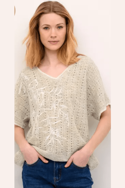 CREAM Solva Knit Blouse