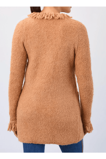 FDJ Fringed Cardigan Coat 1463227