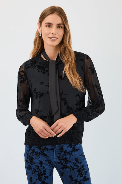 FDJ Flocked Mesh Sweatshirt 3345226