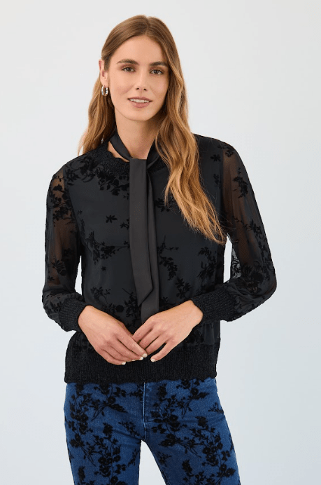 FDJ Flocked Mesh Sweatshirt 3345226