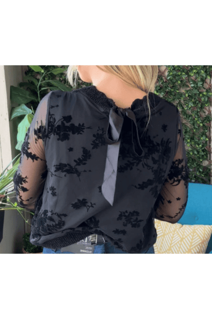 FDJ Flocked Mesh Sweatshirt 3345226