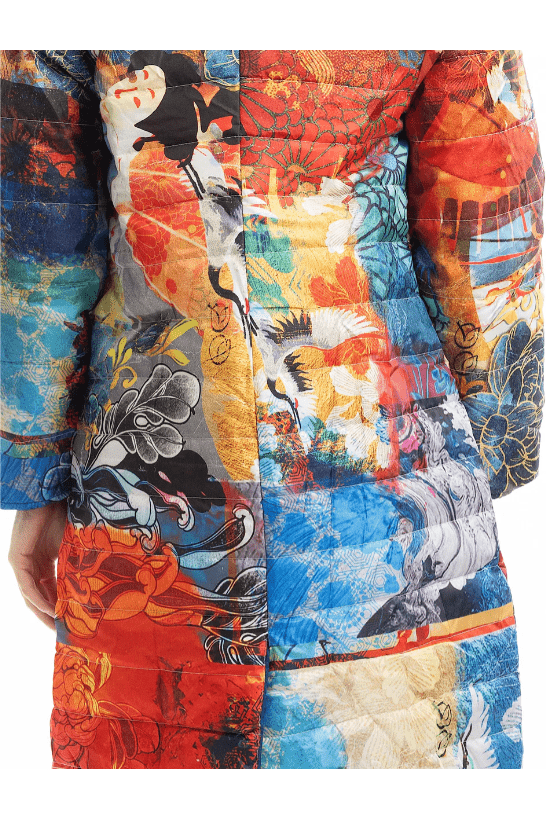 ORIENTIQUE Reversible Puffer Coat 3245