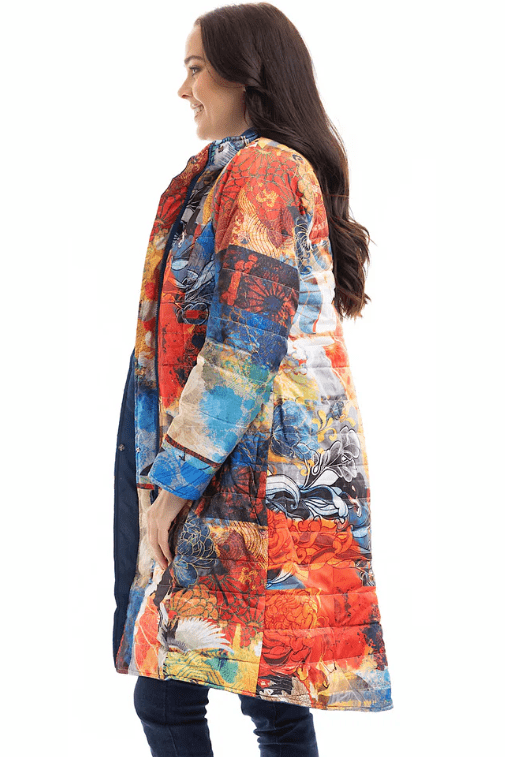 ORIENTIQUE Reversible Puffer Coat 3245
