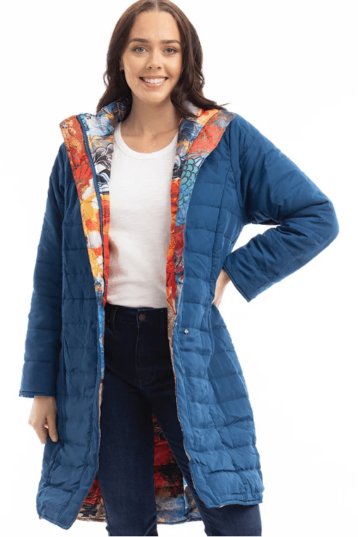 ORIENTIQUE Reversible Puffer Coat 3245