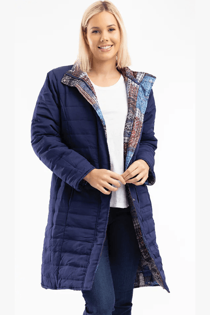 ORIENTIQUE Reversible Puffer Coat 3245