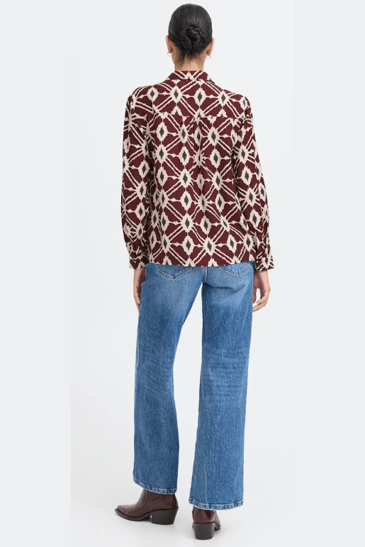 B.YOUNG Ikaia Vneck Blouse
