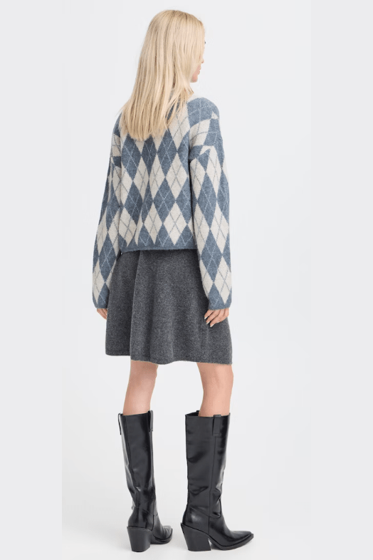 B.YOUNG Nafta Argyle Jumper 20818116