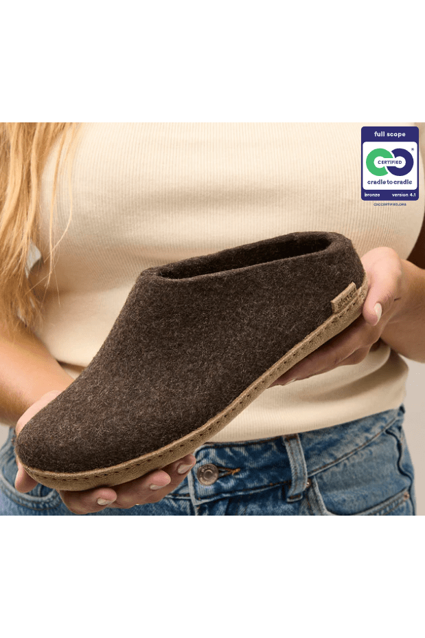 GLERUPS Slip On LEATHER BOTTOM