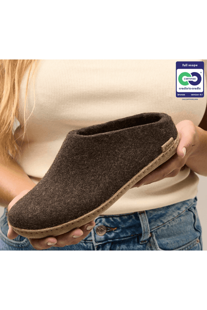 GLERUPS Slip On LEATHER BOTTOM