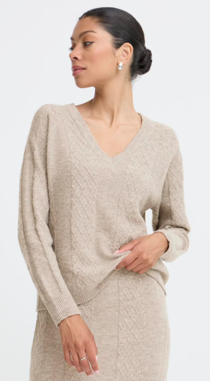 B.YOUNG Nikolina Vneck Jumper 20818071
