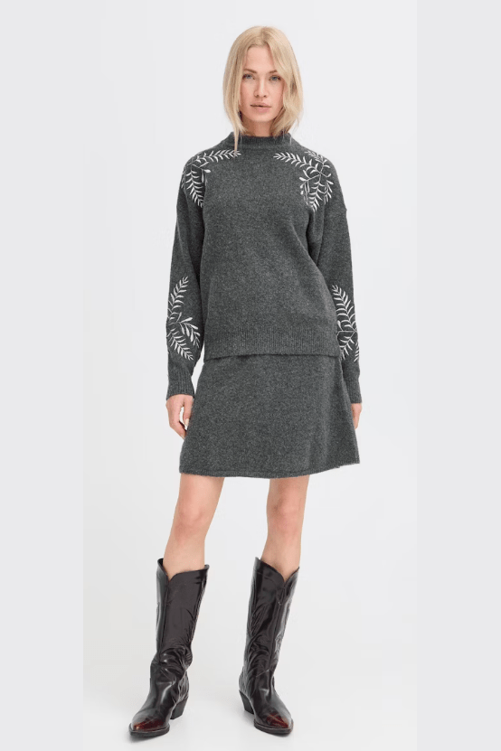 B.YOUNG Magge Emb Jumper L/S 20818186