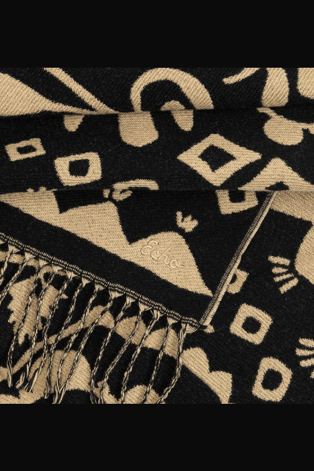ECHO Park Paisley Jacquard Scarf EC0875