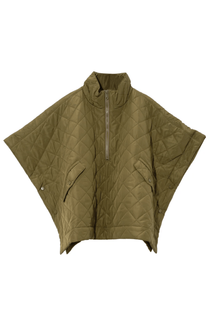 ECHO Quilted Poncho E00440
