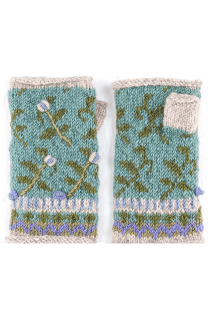 LOST HORIZONS Verbier Wool Knit Handwarmers