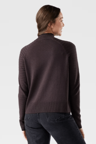SMARTWOOL Women's Edgewood Mock Neck Sweater SW016863