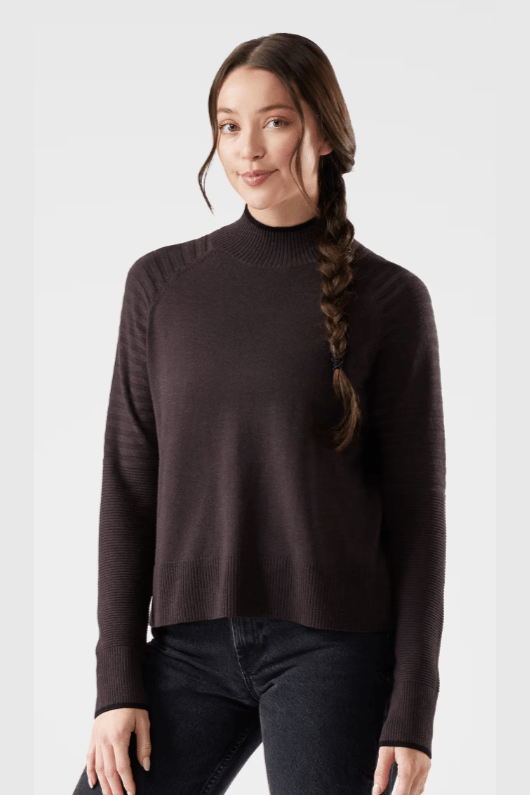 SMARTWOOL Women's Edgewood Mock Neck Sweater SW016863