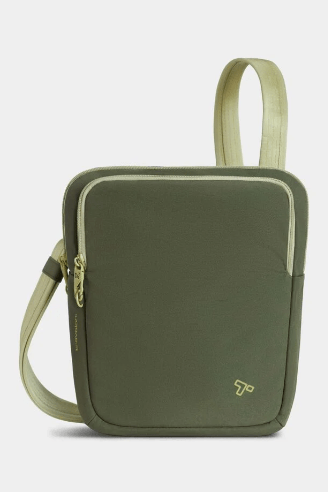 TRAVELON 43669 The Voyages Anti-theft Slim Crossbody