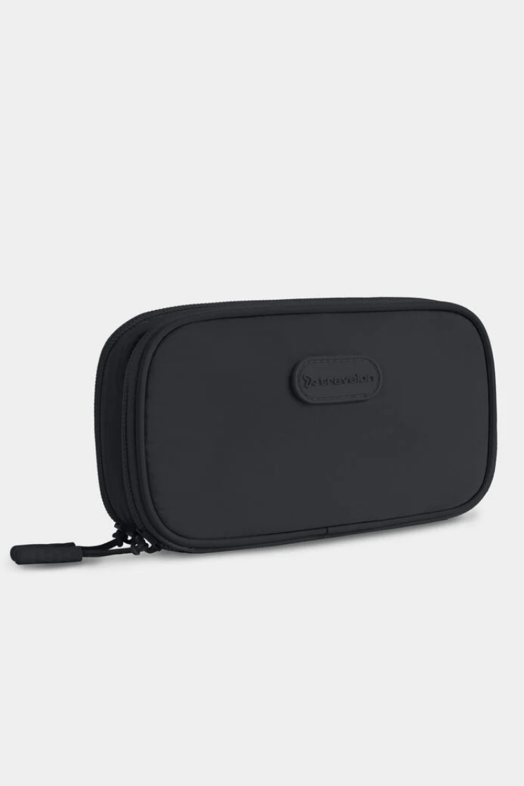 TRAVELON 43608 2 in 1 Travel Jewelry & Tech Organizer