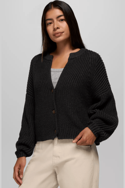 PRANA 2141651 Sunday River Short Cardigan