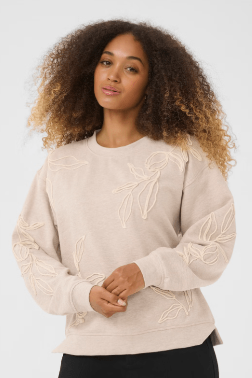CREAM Lovisa Embroidery Sweatshirt