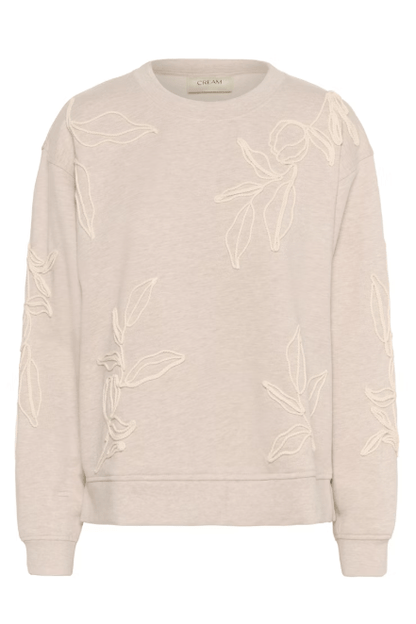CREAM Lovisa Embroidery Sweatshirt