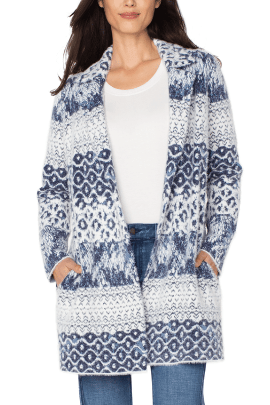 LIVERPOOL Open Front Sweater Coat LMC002SK46J7